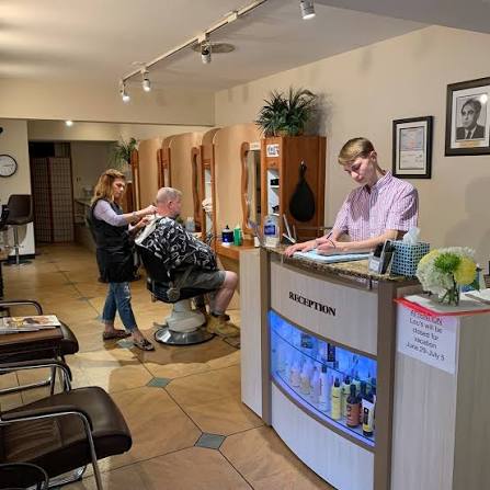 Fresh Cuts Barbershop — the counter
