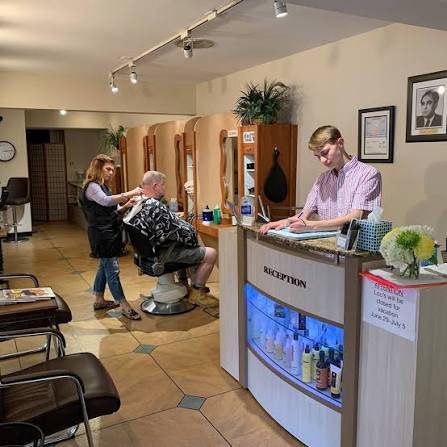 Fresh Cuts Barbershop — the counter